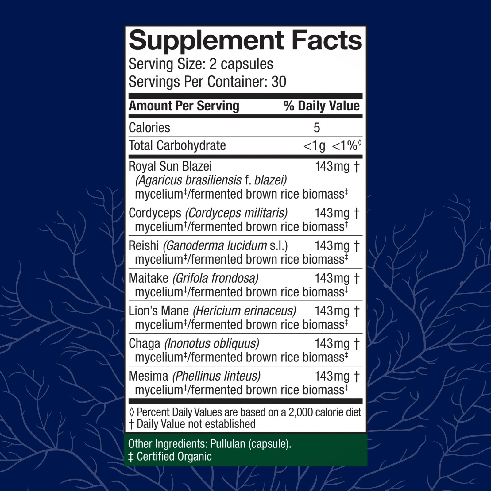 Host Defense Stamets 7-7 Species Blend – Mushroom 60 Count (Pack of 1)