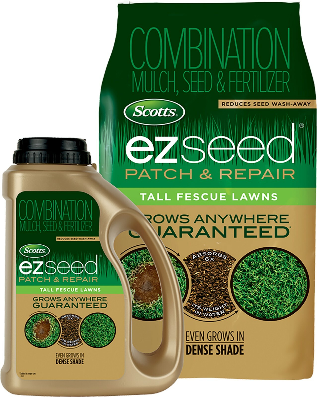 Scotts EZ Seed Patch & Repair Tall Fescue Lawns 40 lbs. Covers up to 890 sq. ft.