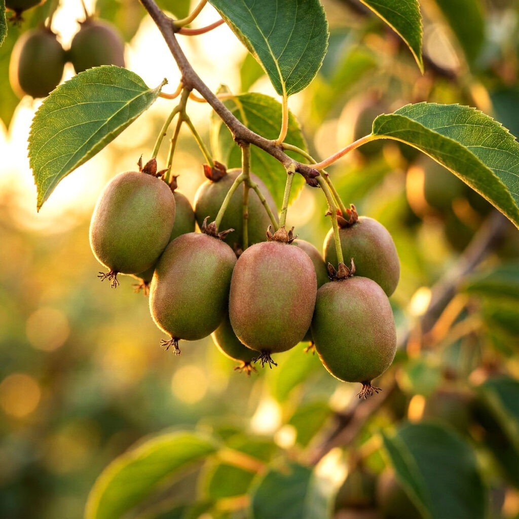 Prolific Hardy Kiwi (Actinidia arguta) -1 TC Plant/Plug -3-6 in -Edible Fruit!!!