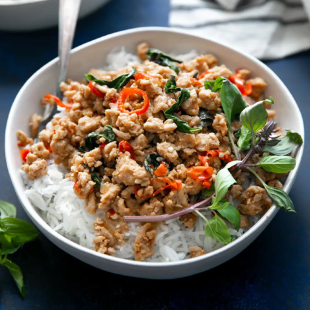 Red Leaf Thai Holy Basil Seeds | Krishna Tulsi Kraphao กะเพรา Asian Seed 2023