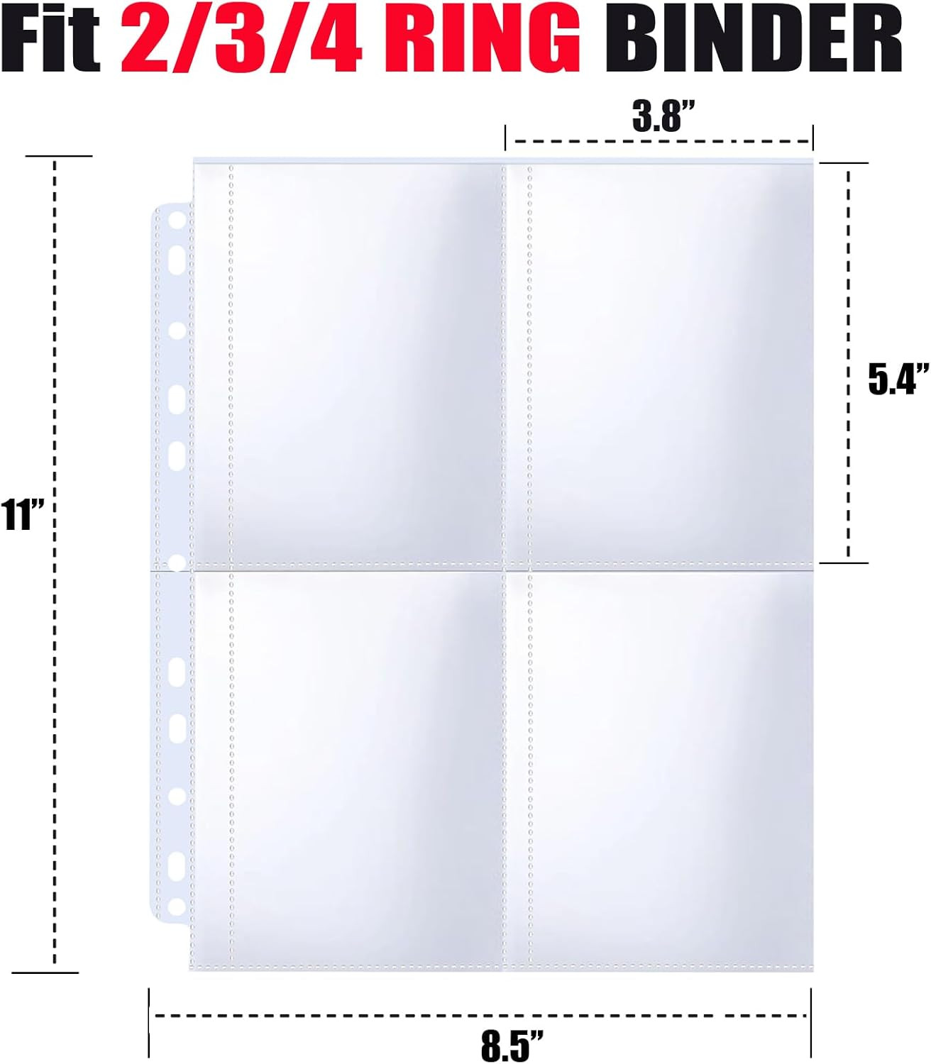 30 Pack 120 Pockets Seed Packet Binder Sleeves, Garden Seed Storage Organizer Pa