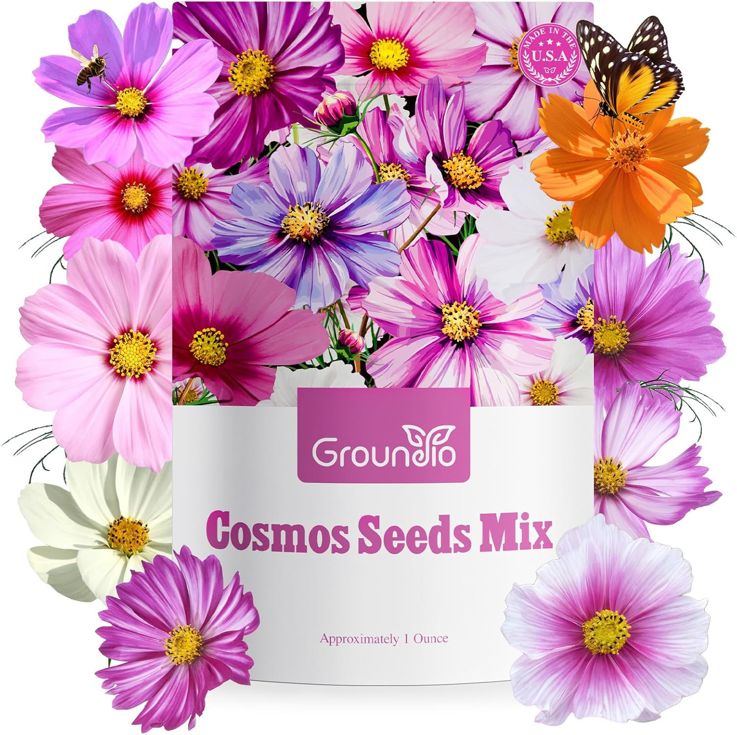 Black Eyed Susan Seeds, 7500+ Perennial Flower Seed to Plant Indoor & Outdoor, A