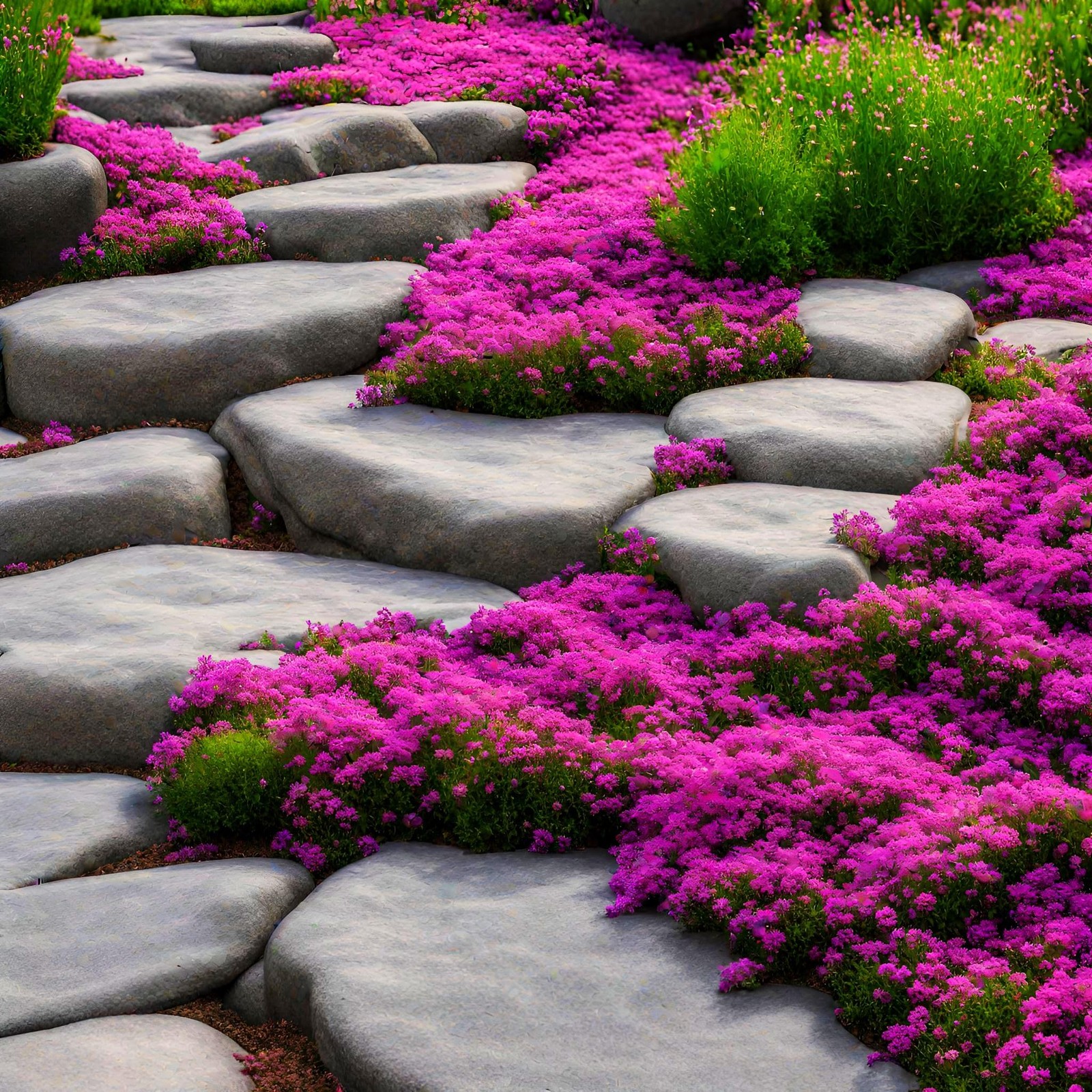 2000+ Mix Creeping Thyme Seeds Ground Cover for Planting – 4 Perennial Thyme …