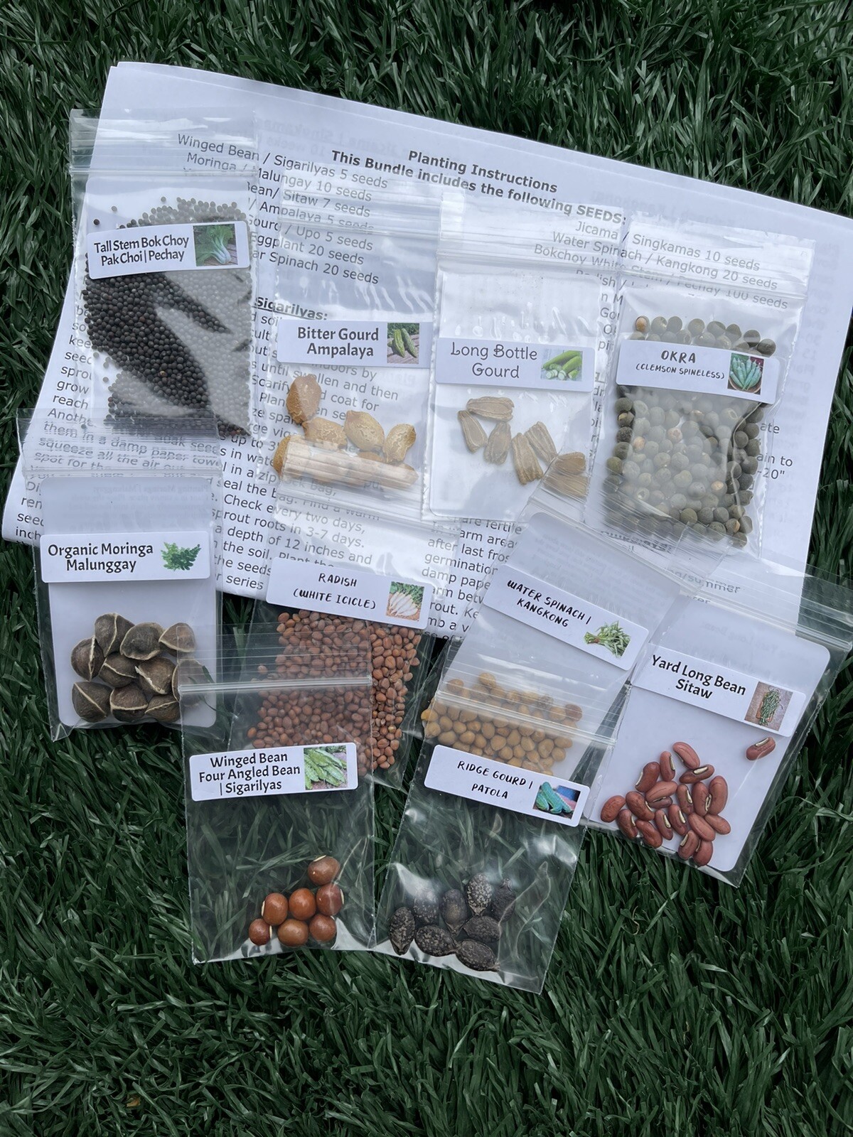 10 Packet of SEEDS + 3 FREE Packet | Filipino-Asian SEEDS Bundle for Planting