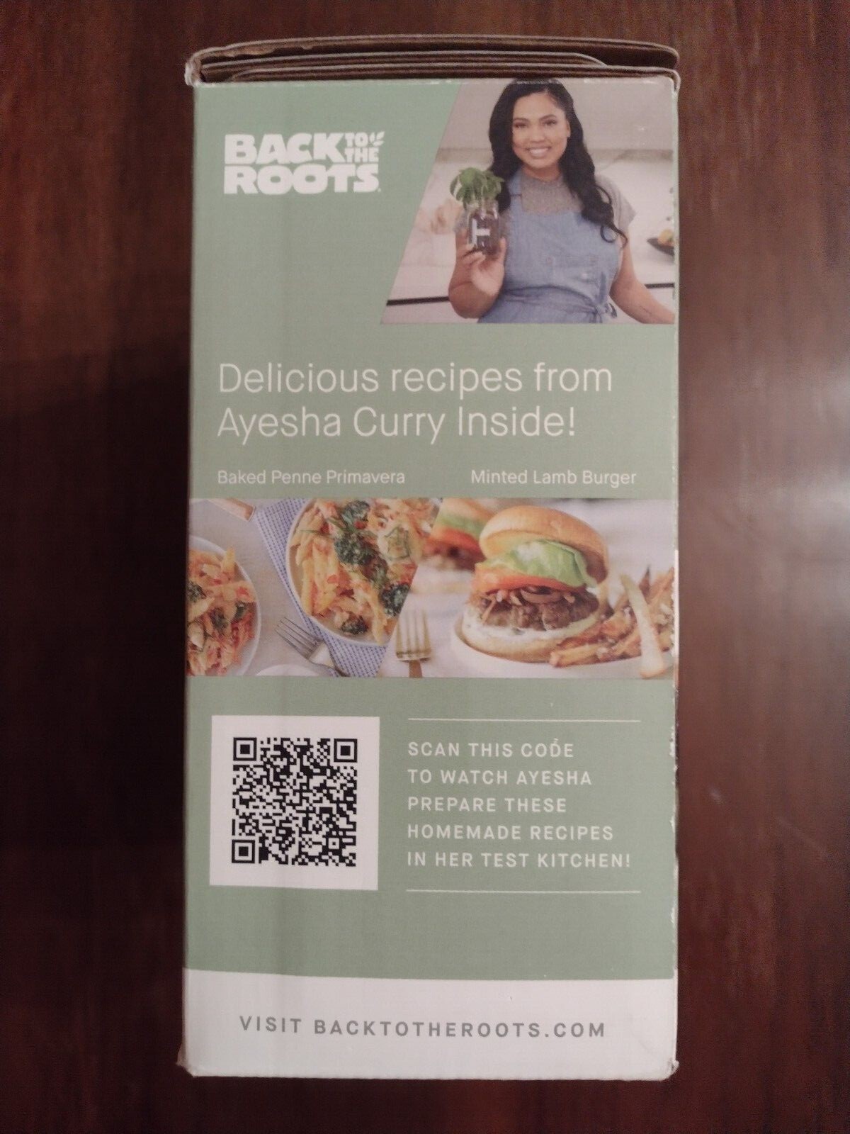 Back to the Roots: Kitchen Herb Garden by Ayesha Curry Organic Basil & Mint. NEW