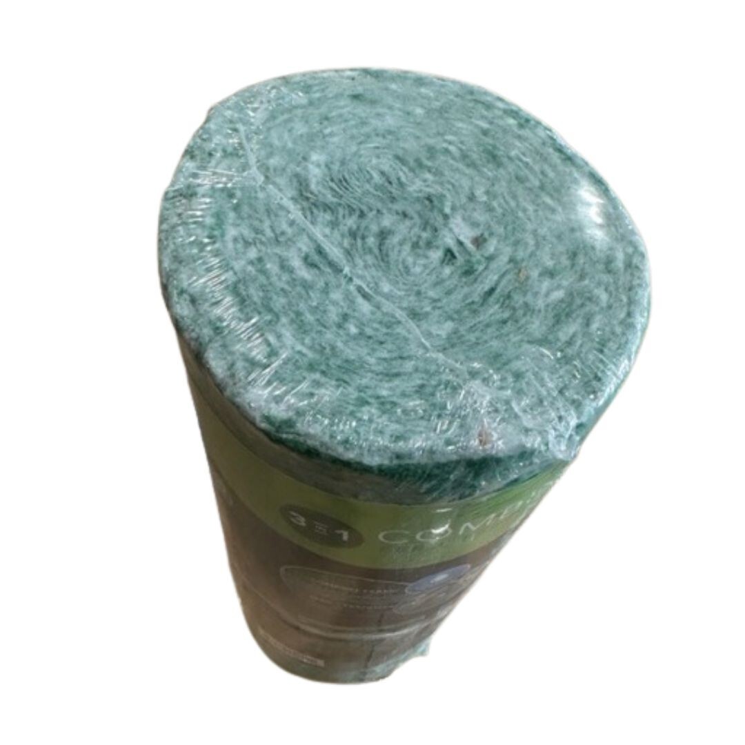 Grotrax Biodegradable Grass Seed Mat, Year Round Green – 50 Sq Ft Quick Fix Roll