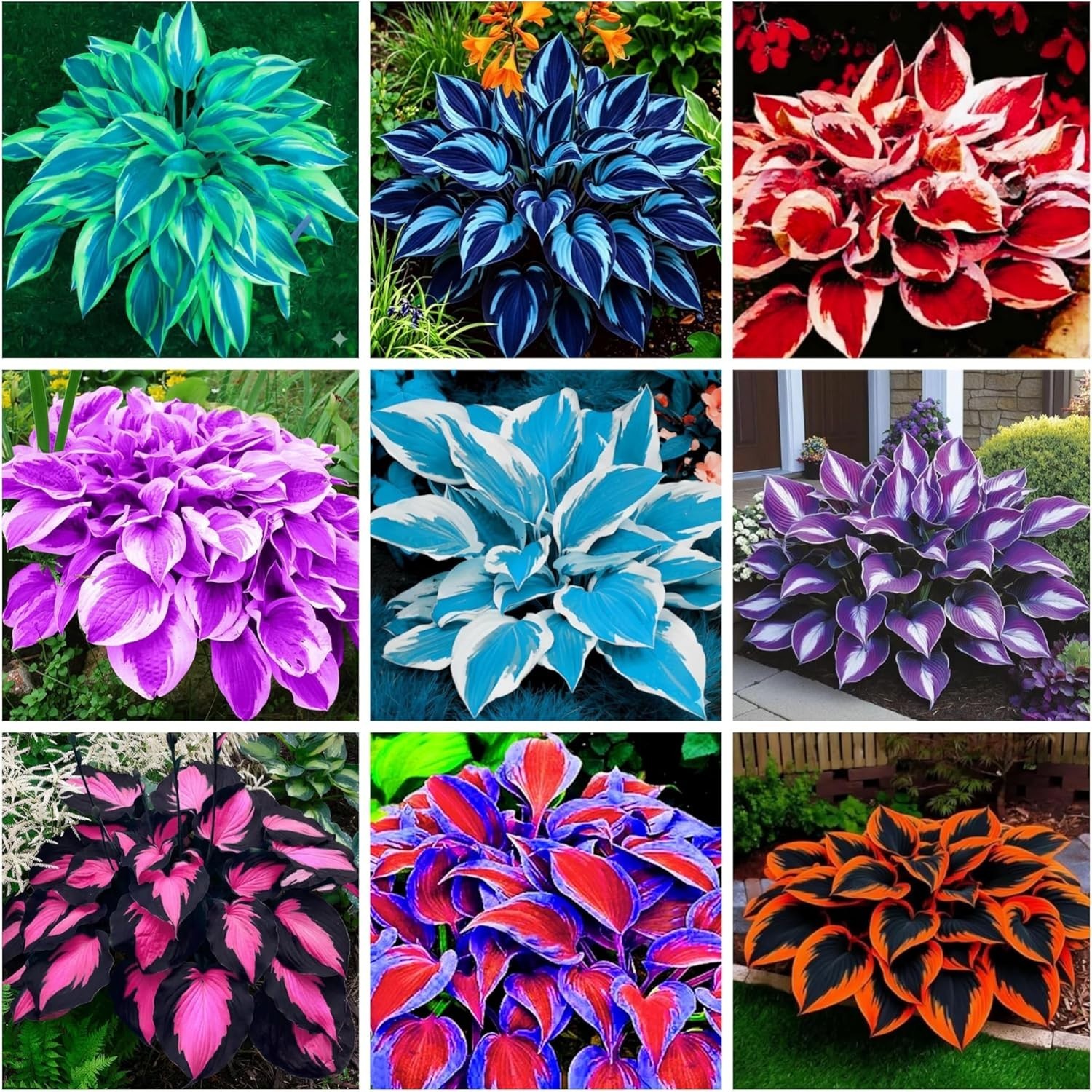 Rare 390+ Hosta Seeds – Vibrant Outdoor Plants for Low Maintenance Gardens