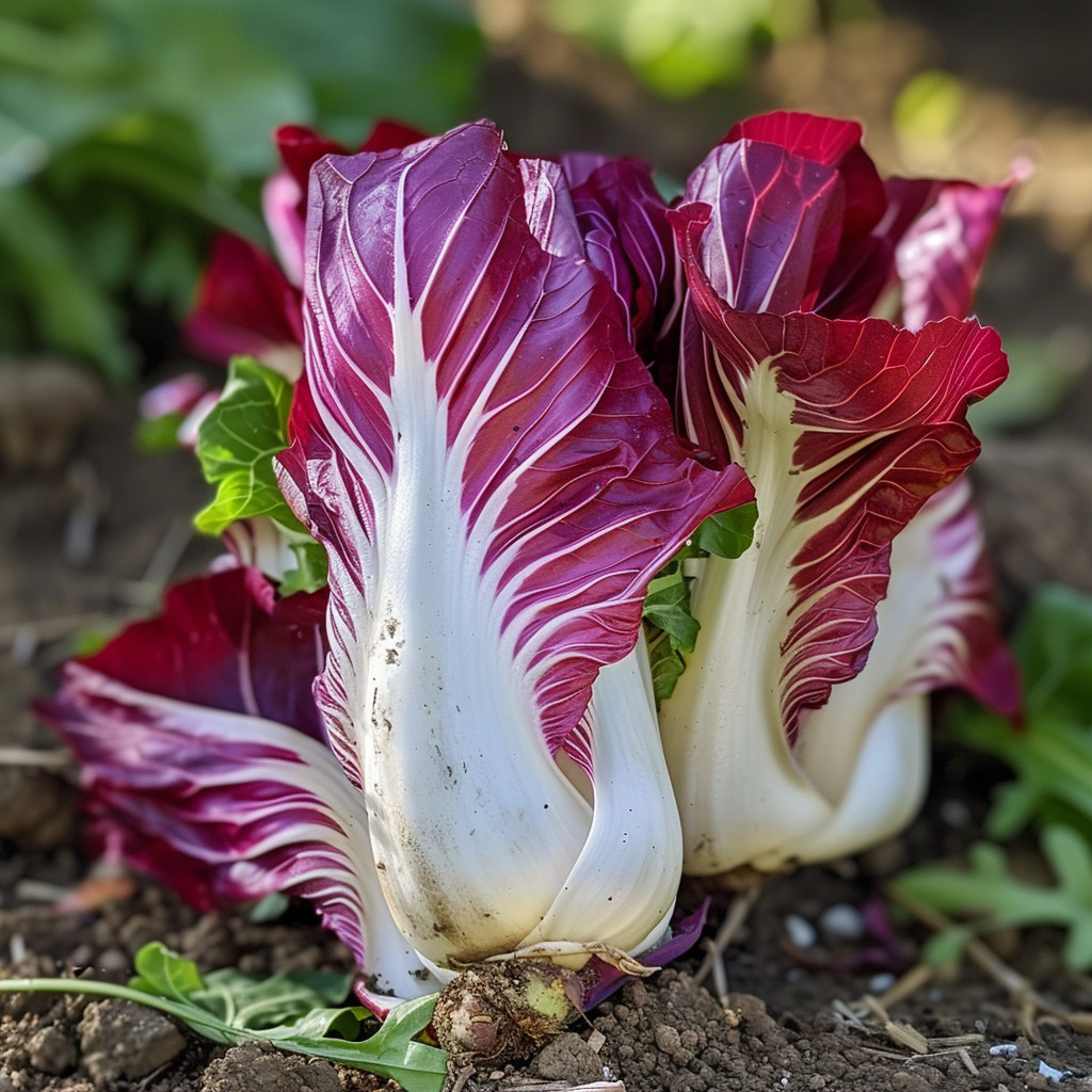 500+ Palla Rosa Radicchio Seeds – 100% Heirloom – Non-GMO – Open Pollinating