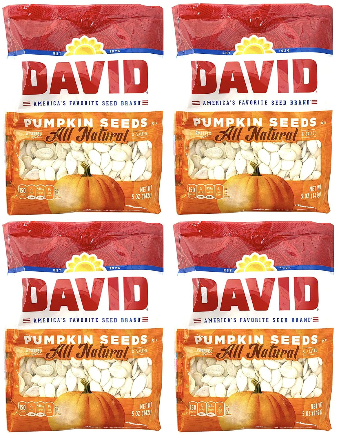 , Pumpkin , 5-Ounce Bags (Pack of 4)