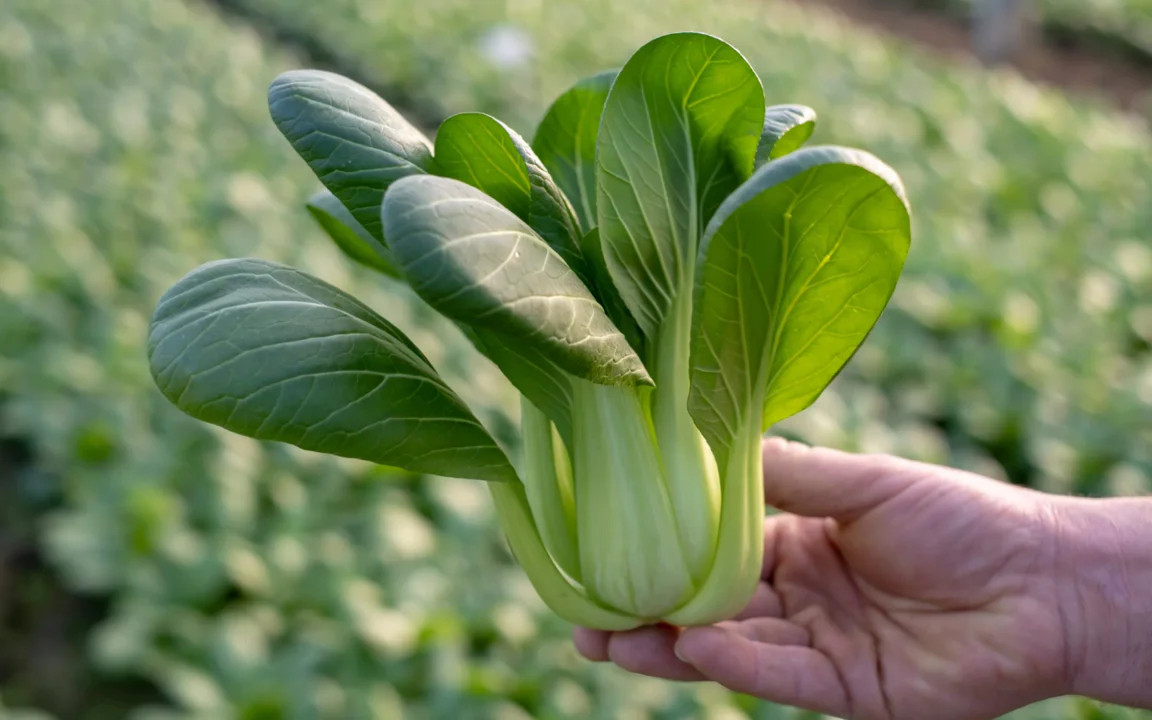 Green Stem Shanghai Bok Choy Seeds |USA Pok Choi Cabbage Chinese Asian Seed 2024