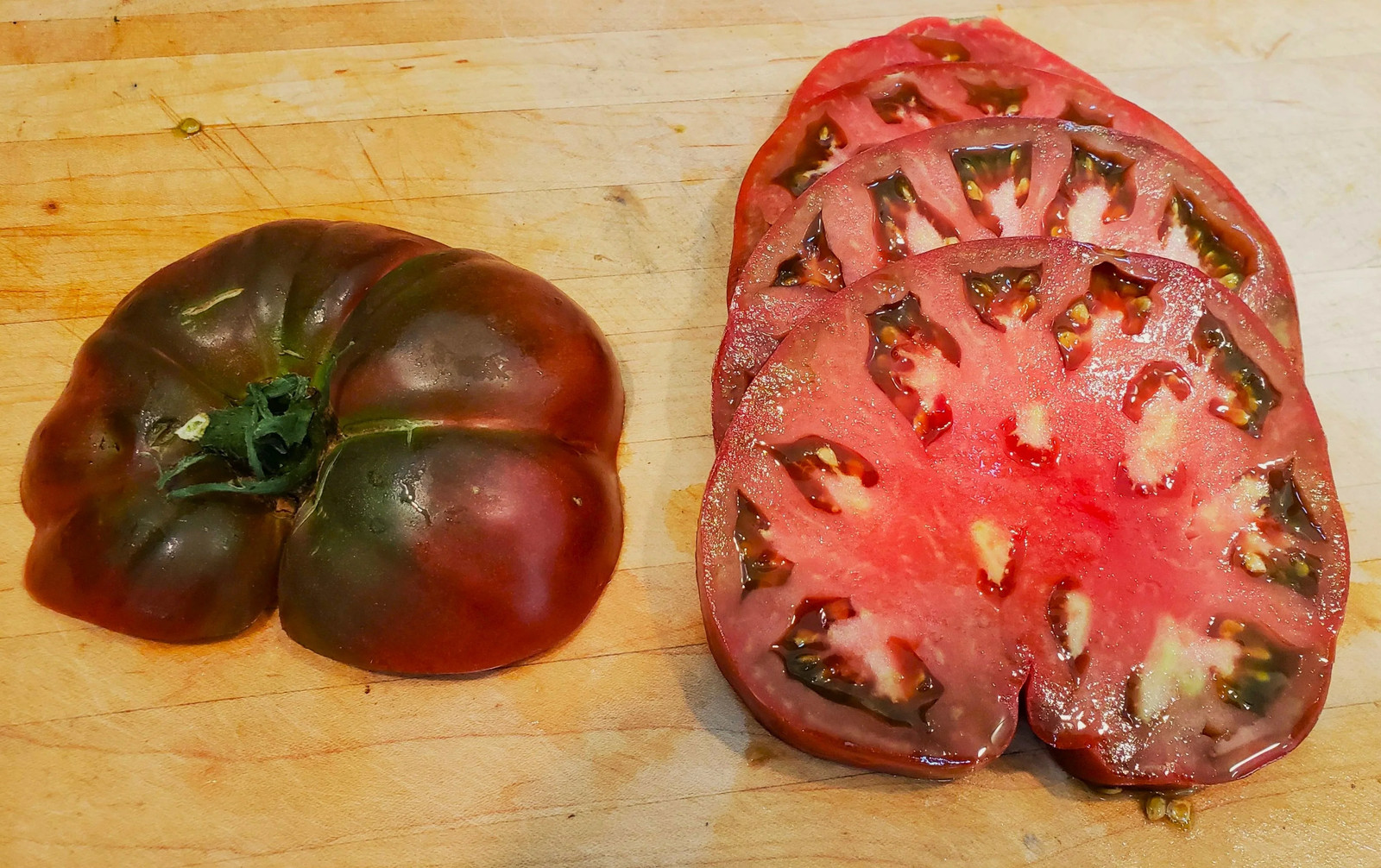 Cherokee Purple Tomato Seeds – For 2025 Planting Heirloom Beefsteak Native Large