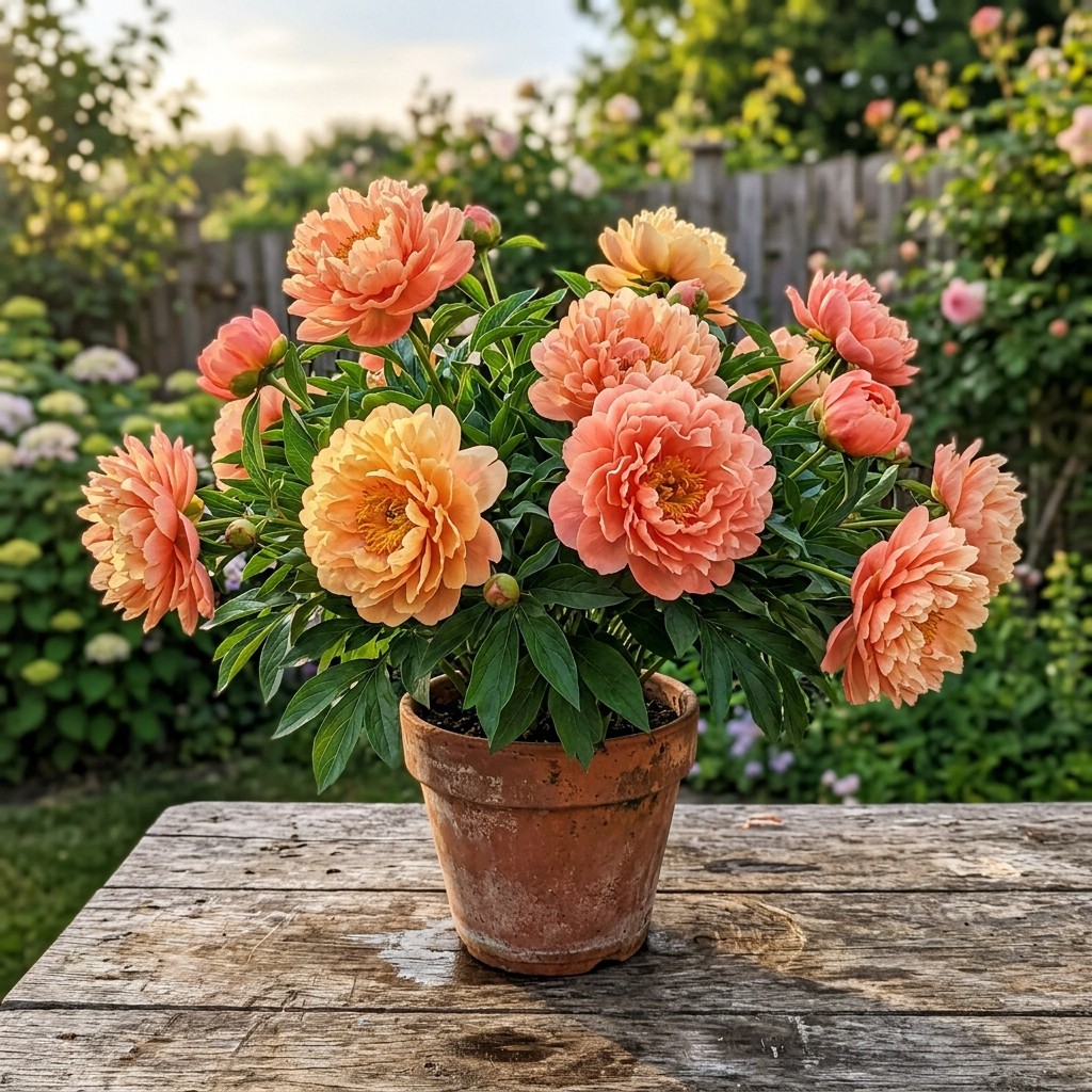 50 Stunning Sunset Mixed Peony Seeds for Planting – Premium Heirloom Stunning
