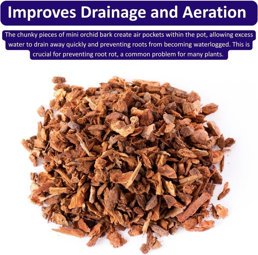 SuperMoss Orchid Potting Bark 100% Natural White Fir 1/4 inch 1560 cu in