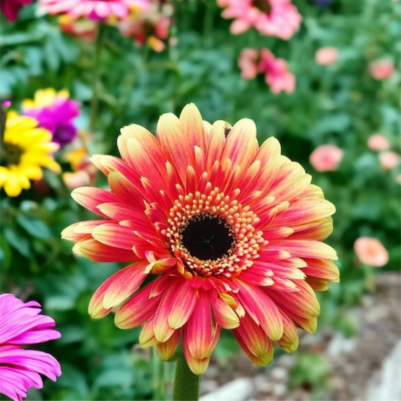 Gerbera Daisy Seeds 50+ Seeds Mum Flower, Flower Seeds, Annual, Flower Beds