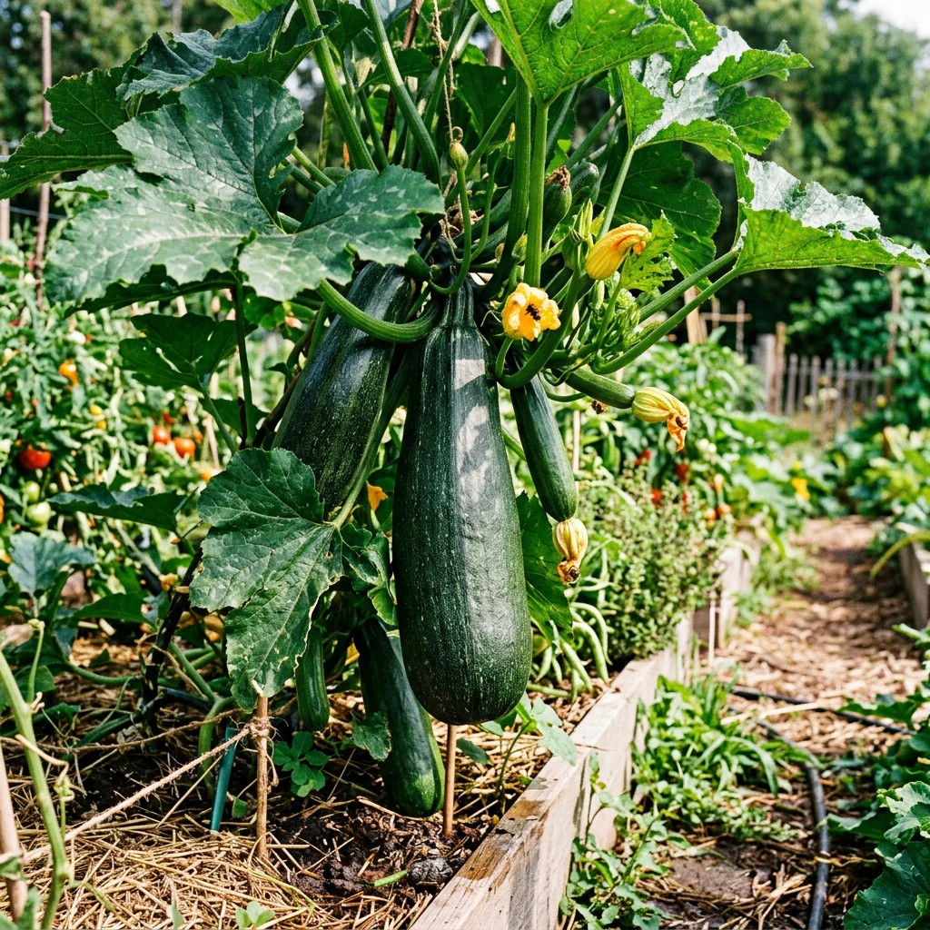 30 Dark Green Zucchini Seeds for Planting – Sweet, Crisp & High Yielding Summer