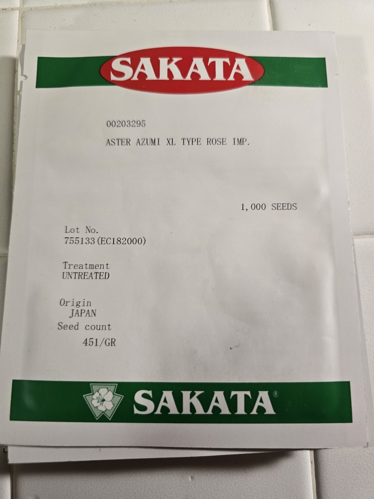 Lot of High End Sakata Flower Seeds for Planting