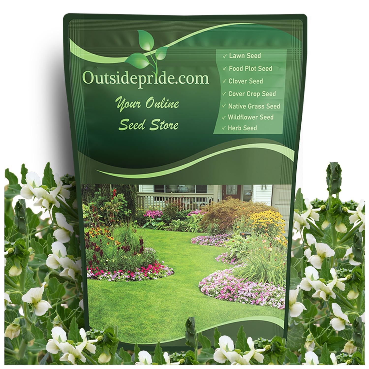 HighProtein Field Peas Seeds 1 lb Annual Legume for Gardens, Forage & Soil
