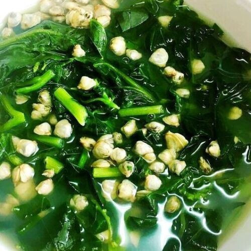 10gr = 320+PCS GREEN MALABAR SPINACH SEEDS, MỒNG TƠI XANH, 爬藤木耳菜