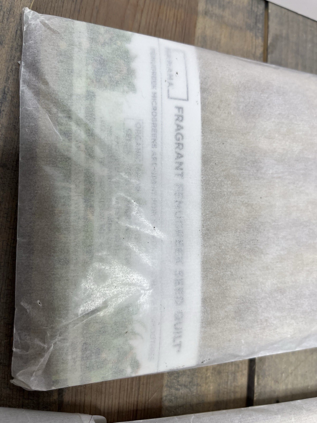 Hamama Refreshing Seed Quilt lot of 3 Fenugreek Sweet Wheatgrass Earthy Clover