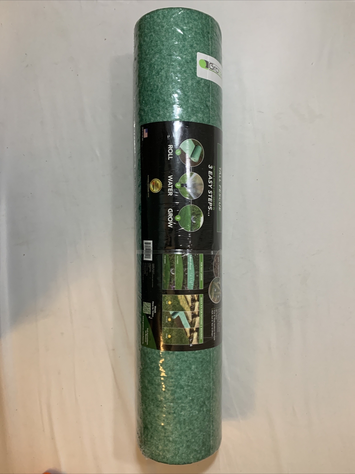 Pack Of 2 Grotrax 100 Sq. Ft. Big Roll Tall Fescue Mixture