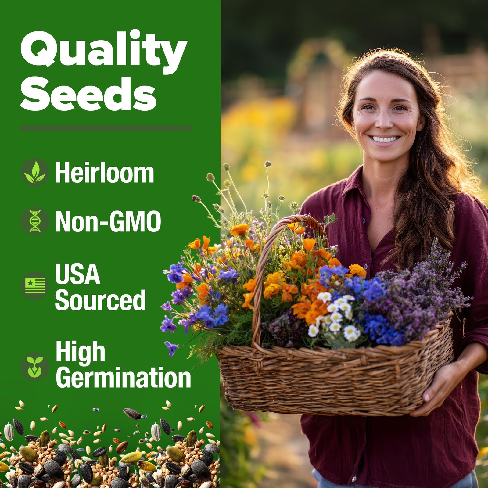 Herb Seeds 32 Medicinal Herbs and Tea Variety Pack – Annual & Perennial Herb …