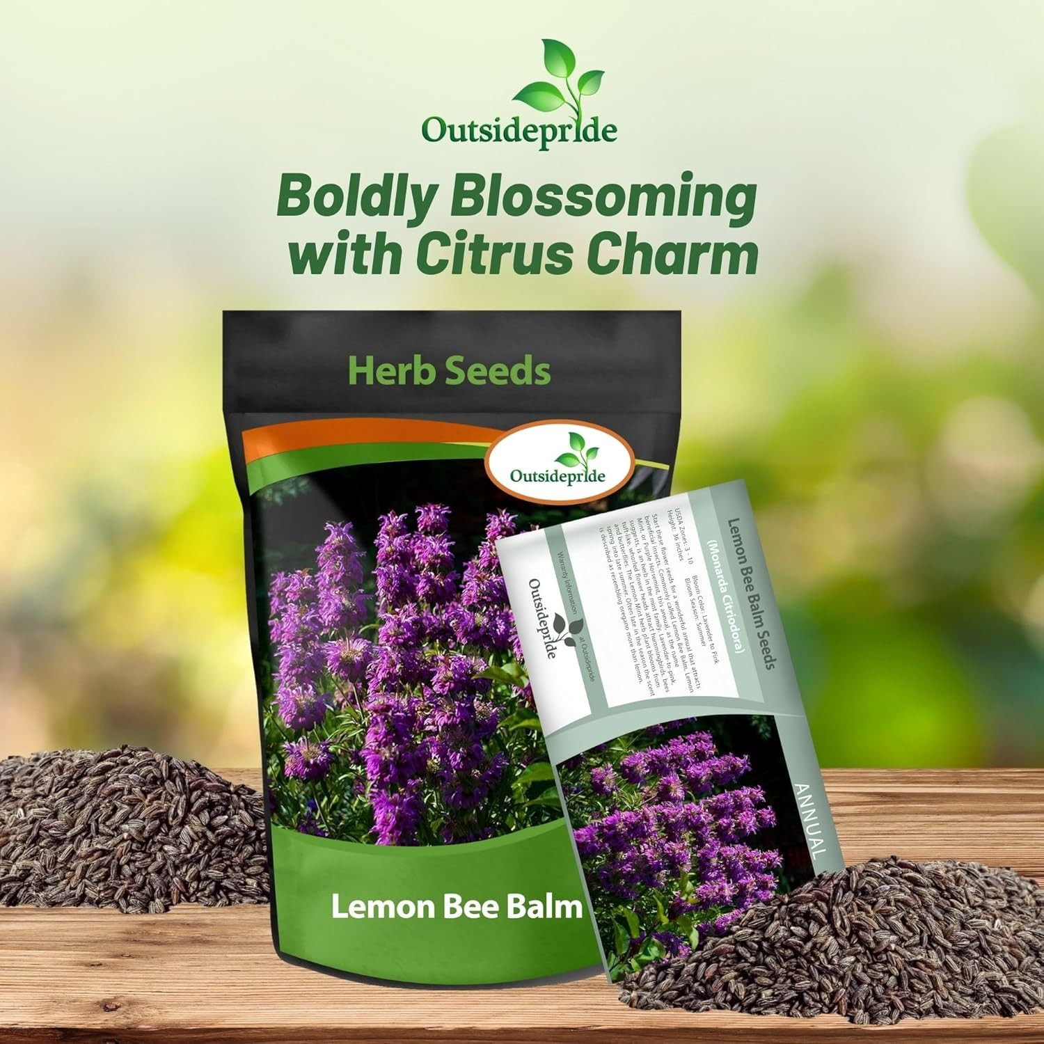 5000 Seeds Lemon Balm Seed For Planting Your Own Herbs – Sweet Balm Herb Seed