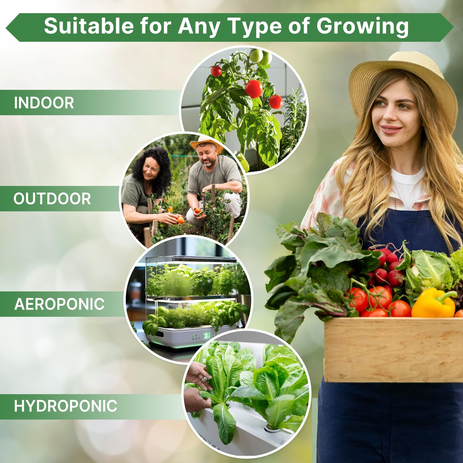 55 Vegetable Seeds Variety Pack – 35,600+ Non-GMO Green, Red, Purple, Yellow